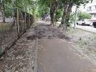 На округе Антона Бурмистрова начались работы по благоустройству тротуара