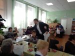Сергей Кальченко и Сергей Клестов поздравили общественных активисток с наступающим Женским днем