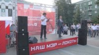 Выборы мэра-2019: Анатолий Локоть встретился с жителями Заельцовского района