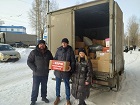 Депутатский центр КПРФ Ленинского района передал гуманитарную помощь для воинов-сибиряков