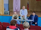 Ренат Сулейманов и Роман Яковлев встретились с жителями Кыштовского района
