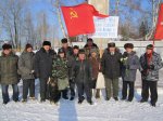 Празднование 99-ой годовщины создания Советской Армии и Военно- Морского Флота в  р.п.Мошково