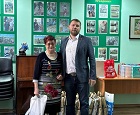Виталий Быков и Николай Машкарин выразили благодарность членам общественной организации «Блокадник» в Дзержинском районе