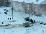 Куйбышев: Порыв трубы оставил без горячей воды целый микрорайон