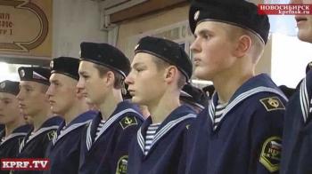 Курсанты Новосибирского речного училища принесли присягу «дежневцев»