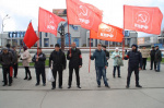 Протест не остановить: Кировский и Ленинский райкомы провели пикет против «пенсионной реформы»