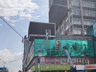 Площадь Ленина в Новосибирске очищают от незаконной рекламы
