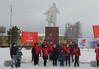 Барабинские коммунисты отпраздновали 7 ноября торжественным возложением цветов