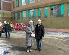 Виталий Быков проконтролировал ход строительства школы № 57