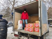 Новосибирские коммунисты передали гуманитарную помощь мобилизованным