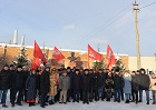 Коммунисты Новосибирска отметили 144-летие генералиссимуса Сталина