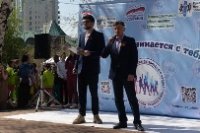 Депутаты заксобрания поздравили ветеранов с Днем Победы в Октябрьском районе