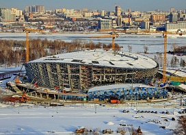 Новый ледовый дворец спорта подключили к отоплению