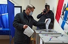 Анатолий Локоть проголосовал на выборах в Госдуму