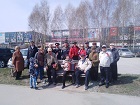 Коммунисты Новосибирского района провели серию мероприятий в честь Первомая