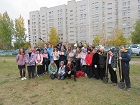 Пионеры 191-й школы посадили аллею в честь 100-летия СССР