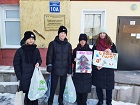 В Новосибирске пионеры поздравили с Новым годом постояльцев Дома милосердия