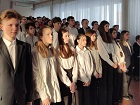 Концерт в честь 100-летия СССР прошел в школе № 13