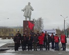 В Барабинске прошел автопробег, посвященный Октябрьской революции